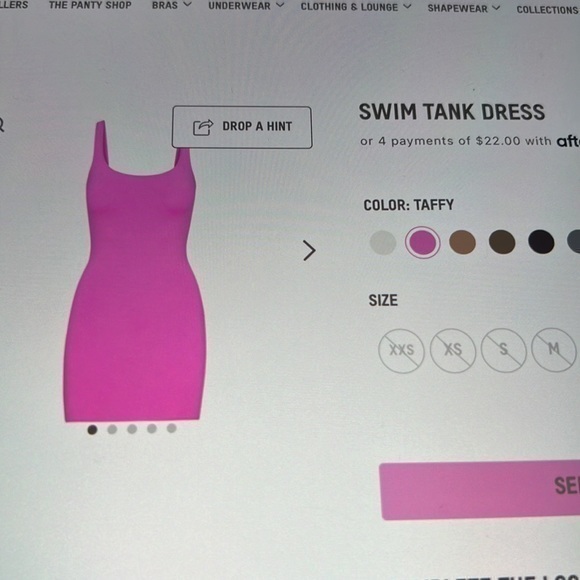 Skims Swim Tank Dress - Picture 5 of 13